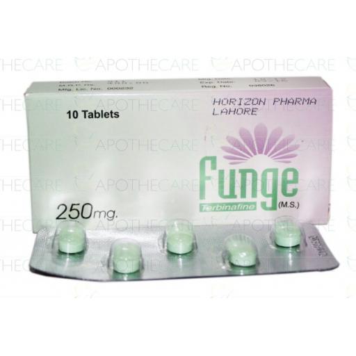 Funge tablet 250 mg 2x5's