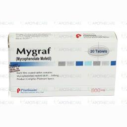 Mygraf tablet 500 mg 2x10's