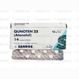 Qunoten tablet 25 mg 14's