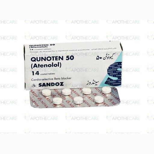 Qunoten tablet 50 mg 14's