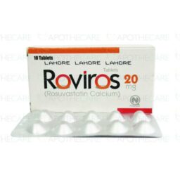 Roviros tablet 20 mg 10's