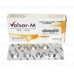 Valsar M tablet 10/160 mg 2x7's