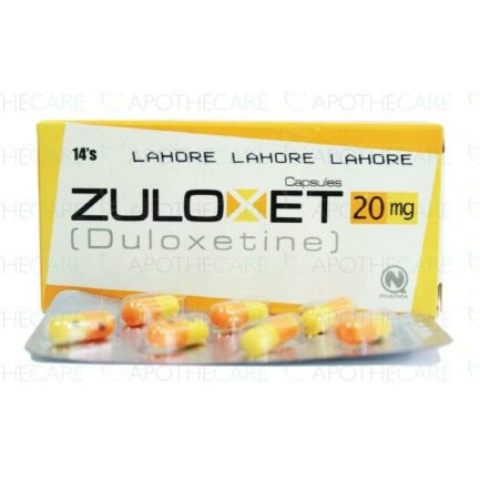 Zuloxet capsule 20 mg 14's