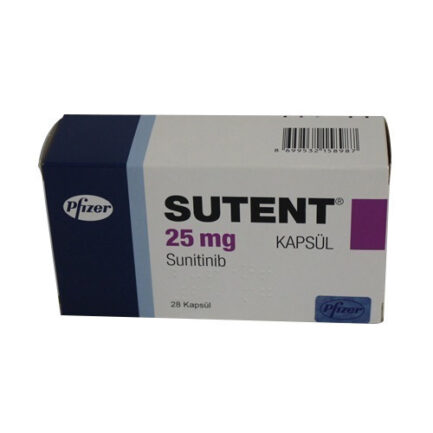 Sutent capsule 25 mg 30's