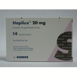 Hapilux capsule 20 mg 10's