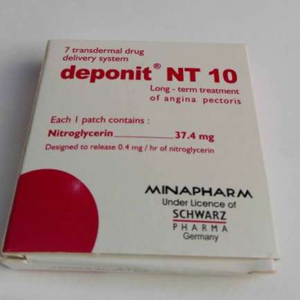 Deponit Patch 10 mg 10's