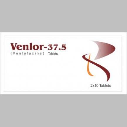 Venlor tablet 37.5 mg 2x10's