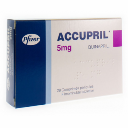 Accupril tablet 5 mg 28's