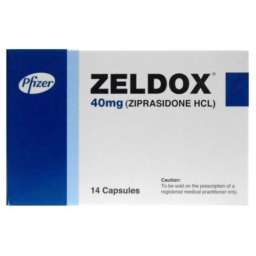 Zeldox capsule 40 mg 14's