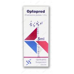 Optopred 1.00% Eye Drops 5 ml
