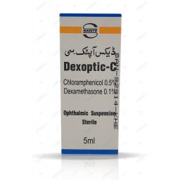 Dexoptic-C Eye Drops 0.1 %/0.5 % 5 mL