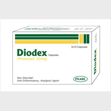 Diodex capsule 20 mg 3x10's