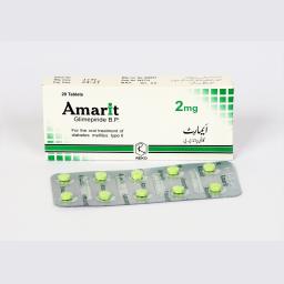Amarit tablet 2 mg 2x10's