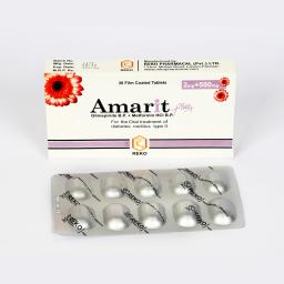Amarit Plus tablet 2/500 mg 30's