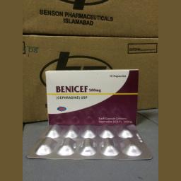 Benicef capsule 500 mg 10's