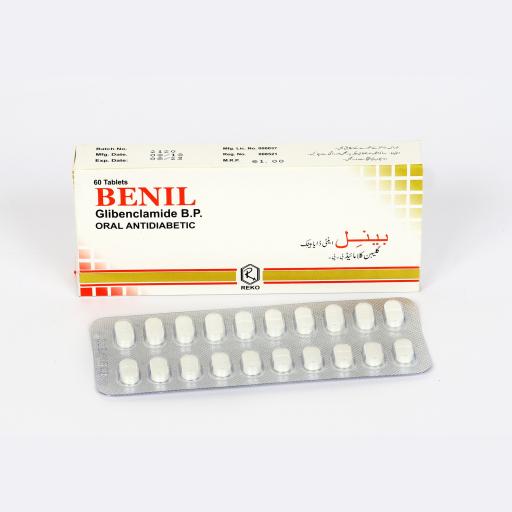 Benil tablet 5 mg 6x10's