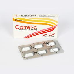 Carrel C capsule 250 mg 12's
