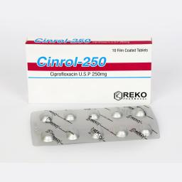 Cinrol tablet 250 mg 10's
