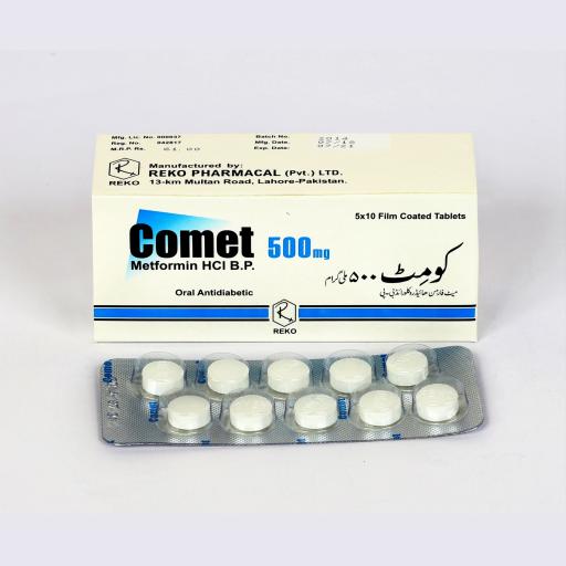 Comet tablet 500 mg 5x10's