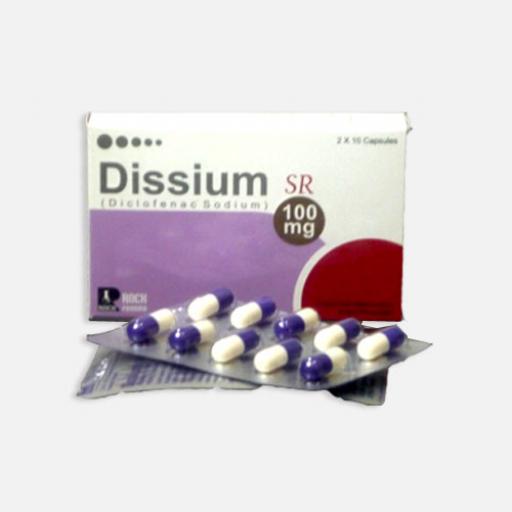 Dissium capsule SR 100 mg 2x10's