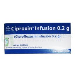 Ciproxin Infusion 200 mg 1 Vialx100 mL
