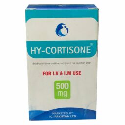 Hy-cortisone Injection 500 mg 1 Vial