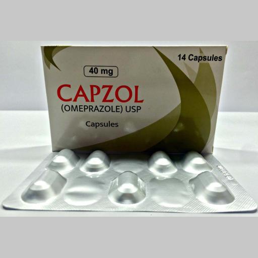 Capzol capsule 40 mg 2x7's