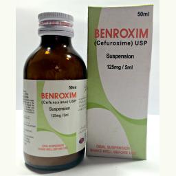 Benroxim suspension 125 mg 50 mL
