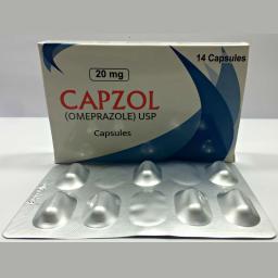 Capzol capsule 20 mg 14's