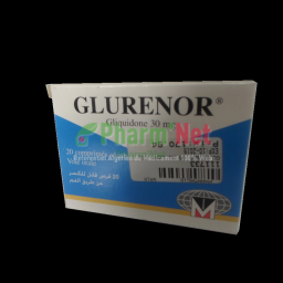 Glurenor tablet 30 mg 20's