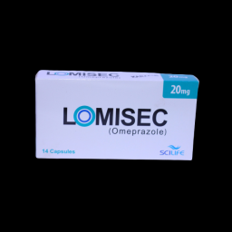 Lomisec capsule 20 mg 14's