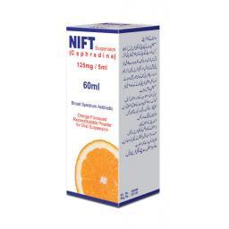 Nift suspension 125 mg 60 mL