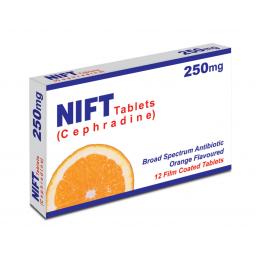 Nift tablet 250 mg 12's