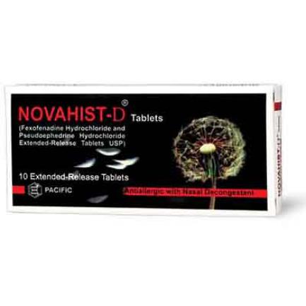 Novahist-D tablet 10's