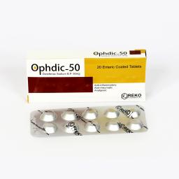 Ophdic tablet 50 mg 20's