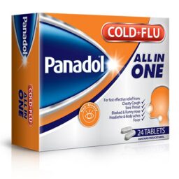 Panadol Cold + Flu all in one (All in One) 24tables imported dubai