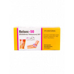 Relsec tablet 50 mg 2x10's