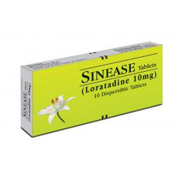 Sinease tablet Dispersible 10 mg 10's