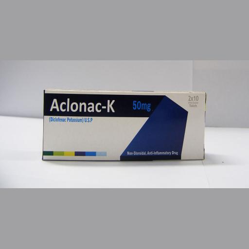 Aclonac K tablet 50 mg 20's