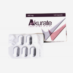 Akurate capsule 400 mg 5's