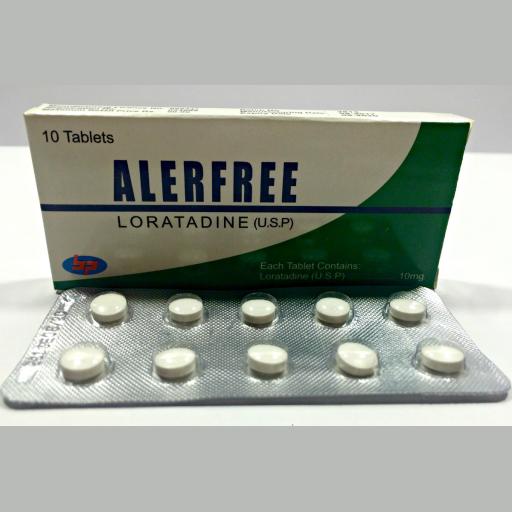 Alerfree tablet 10 mg 10's