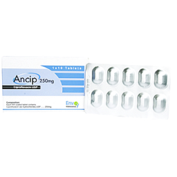 Ancip tablet 250 mg 10's