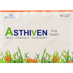Asthiven tablet 5 mg 14's