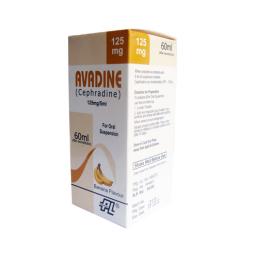 Avadine suspension 125 mg 60 mL