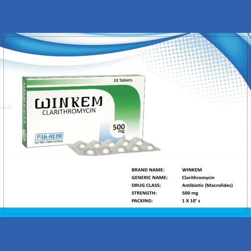 Winkem tablet 500 mg 10's