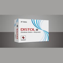 Distol tablet 50/0.2 mg 2x10's