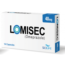 Lomisec capsule 40 mg 14's