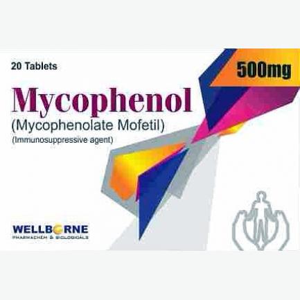 Mycophenol tablet 500 mg 20's