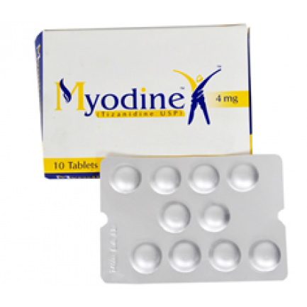 Myodine tablet 4 mg 10's