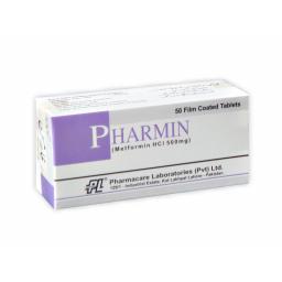 Pharmin tablet 500 mg 50's